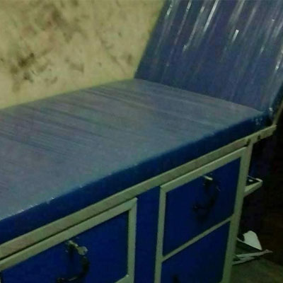 Examination Table with Racks